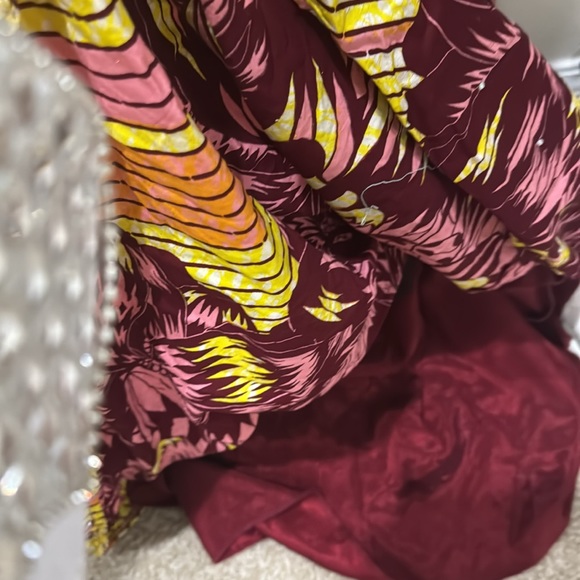 Mermaid dress : Ankara print and lace dress - Picture 5 of 5